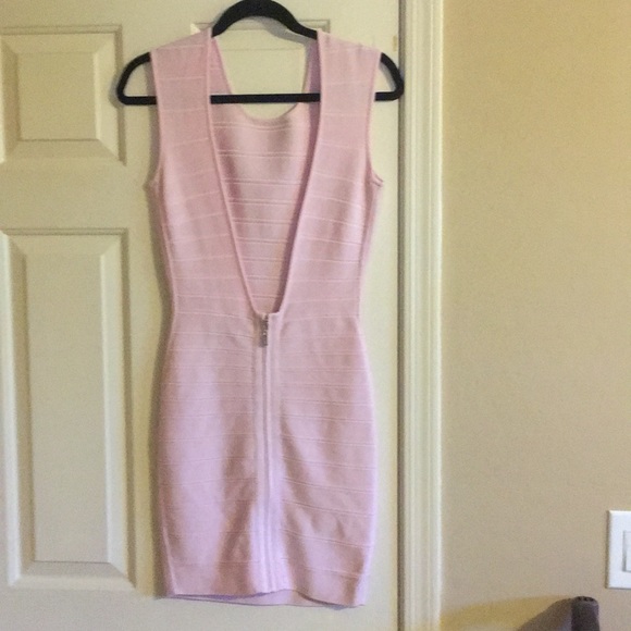 Beautiful pink bandage dress - Picture 2 of 3